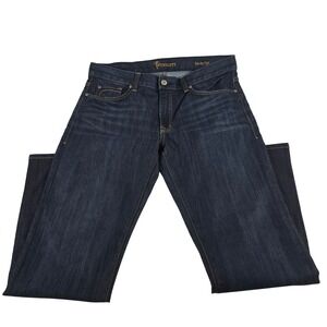 Fidelity Denim Mens Dark Wash Straight Leg Jeans Made in USA Size 36 Indigo